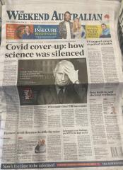 Austrailia finally covers covid cover up in news media