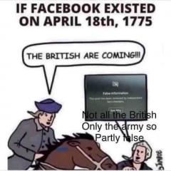 If facebook was around in the 1700s