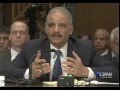 Eric Holder Refuses To Answer If DOJ Monitored Phones for Members of Congress