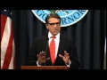 Texas Gov. Perry Makes Statement on Indictment