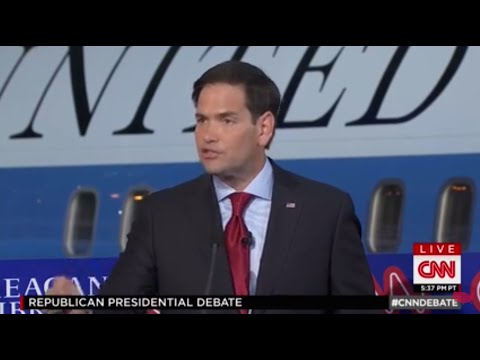 Marco Rubio Highlights From the CNN Debate