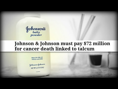 Johnson &amp; Johnson Fined $72 Million for Lying About Baby Powder&#039;s Link to Cancer
