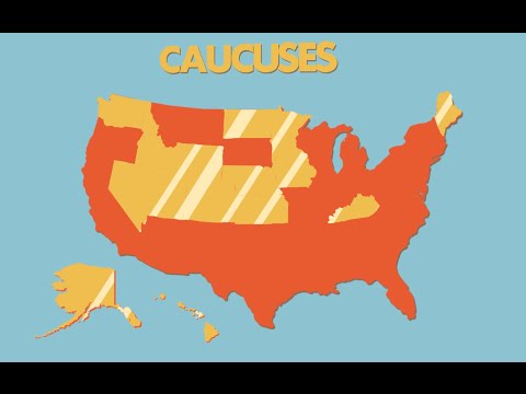 How Caucuses work in a few seconds