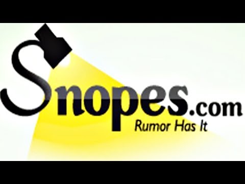 Snopes Debunking Website Exposed (Redsilverj)
