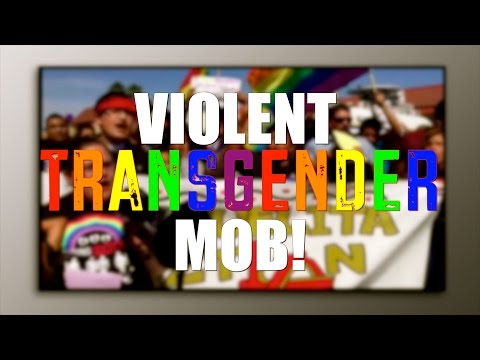Brutal Transgender Bathroom RIOT | Violent MOB Attacks Street Preachers | Outreach Report