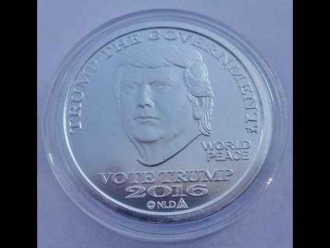 Best 2016 DONALD TRUMP SILVER DOLLAR COIN 25 1 TROY OZ 999 25 Brilliant Review