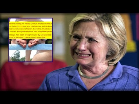 HILLARY WILL CRY AFTER SHE SEES WHAT HACKERS JUST DID TO HER WEBSITE