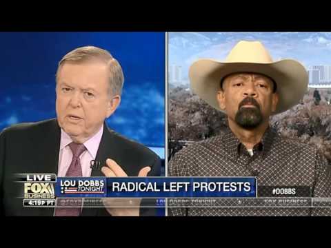 Sheriff David Clarke With Lou Dobbs On How To Handle The Riots 11/ /11 2016