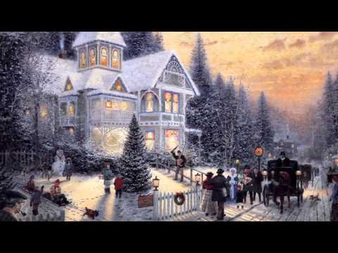 26 Popular Traditional Christmas Carols w/ Festive Art by Thomas Kinkade