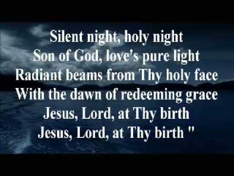 Silent Night (with lyrics)