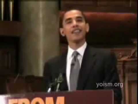 YouTube Obama Mocking God and the Bible Speech on Religion