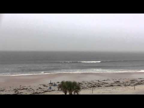 SEE IT: Lightning strikes off Daytona Beach caught on video