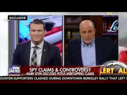 Mark Levin PROVES Obama Wiretapping on President Donald Trump | Fox &amp; Friends 3/5/17