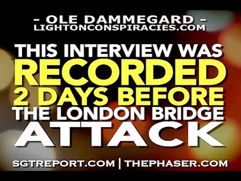 THIS INTERVIEW WAS RECORDED 2 DAYS BEFORE THE LONDON BRIDGE ATTACK