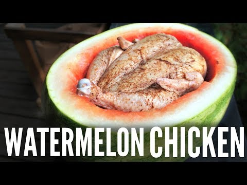 Cook A CHICKEN in a WATERMELON | You Made What?!