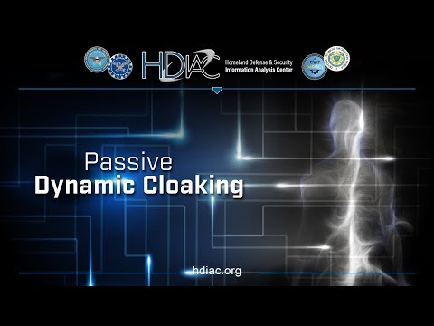 Passive Dynamic Cloaking