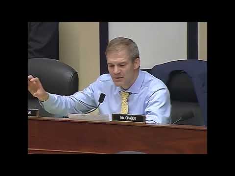 Rep. Jim Jordan Questions Peter Strzok
