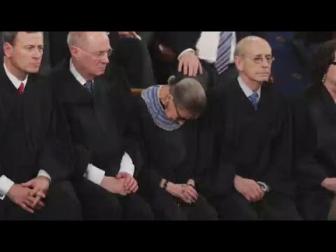 Justice Ginsburg: I drank before president&#039;s speech