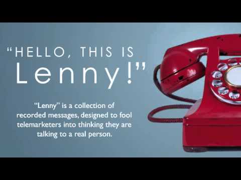 Microsoft scammer tells Lenny to shut up!