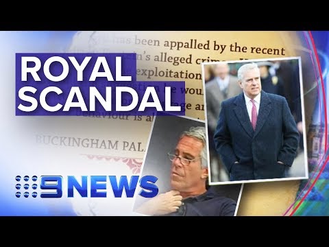 Prince Andrew breaks silence on Jeffrey Epstein scandal | Nine News Australia