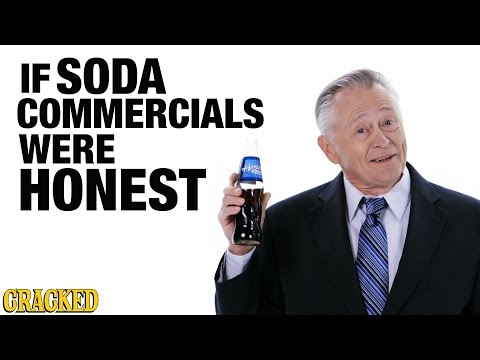 If Soda Commercials Were Honest - Honest Ads (Coca-cola, Pepsi, Dr. Pepper Parody)