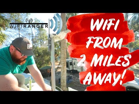 Getting Internet from 2 Miles Away - WifiRanger Review and Install - Best Wifi Booster