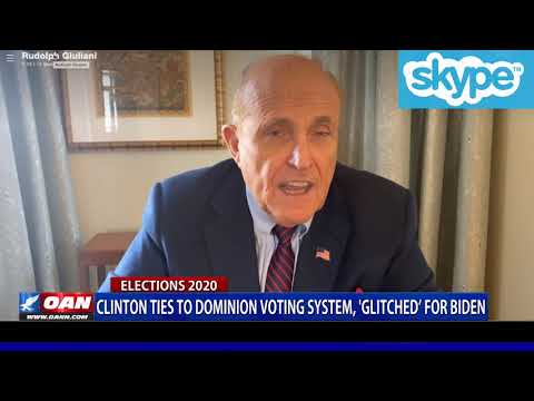 Clinton ties to Dominion voting system, &#039;glitched&#039; for Biden