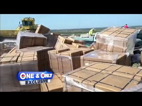 Video shows pallets of ventilators worth millions from China  dumped in Miami-Dade landfill