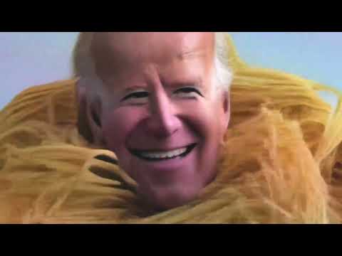 Joe Biden and Trump Eating Spaghetti, but it&#039;s an AI generated nightmare