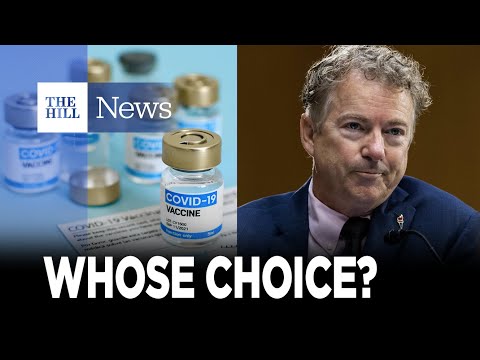 WATCH: Rand Paul DEMANDS Unanimous Consent To RESCIND Covid Vax, Mask MANDATE For U.S. Senate Pages