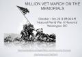 Million Vets March on the Memorials