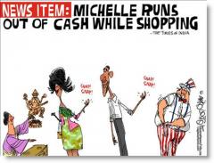 I can&#039;t wait to spend 4 more years paying for Michelle Obama&#039;s Lavish Spending Habits!