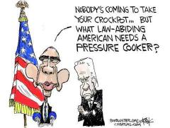Obama: What Law Abiding American Needs a Pressure Cooker?