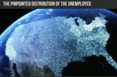 The Pinpoint Distribution of the Unemployed