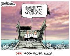 D-Day on Obamacare Beach