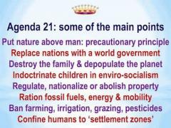 Some of the main points of Agenda 21