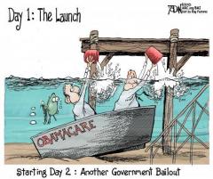 Obamacare day 1 the launch day 2 the bail out