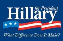Clinton For President What Difference Does It Make