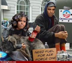 Obama and Mooch Need Fuel for Airforce One