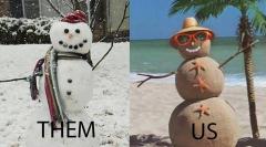 Frosty the Snowman VS Sandy the Sandman
