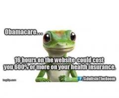 Obamacare 16 hours or more on the website could cost you 600 percent or more on your health insurance