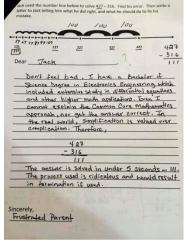 Angry Mothers Letter To the Examiner Exposes Common Core Ridiculous Math Sequence