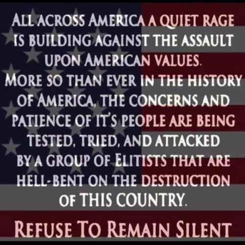 Refuse to Remain Silent in the Face of Tyranny