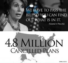 We Have to pass the bill to find out what is in it - Obamacare - Nancy Pelosi quote