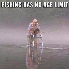 Fishing has no age limit