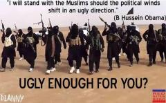 Obama Quote - I will stand with the Muslims should the political winds shift in an ugly direction