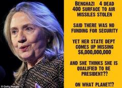 With a record like this how can Hillary Clinton ever believe she is qualified to be president