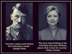 Hitler VS Hitlery Clinton