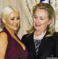 Hillary Clinton Lusting After Big Boobs