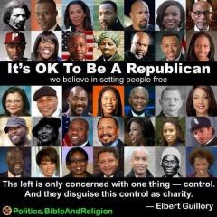 To All People of Color Listen Up - It is Okay to be a Republican
